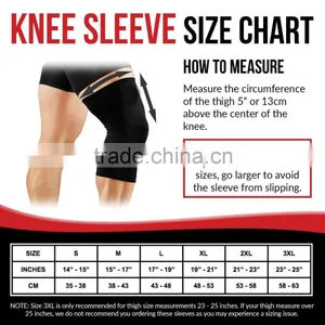 Copper Compression Knee Sleeve thumbnail-2