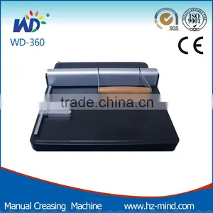 A4 360mm Multifunctional Manual Paper Creasing Machine WD-360 thumbnail-1