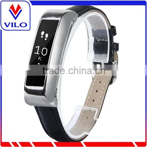 Hot Selling Crocodile Genuine Leather Wristband Replacement Band for Fitbit Alta Band With Metal Frame thumbnail-4