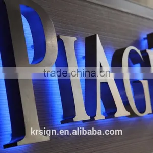 LED Backlit Stainless Steel Letter Sign 3D Letter Signs Quality Choice thumbnail-1