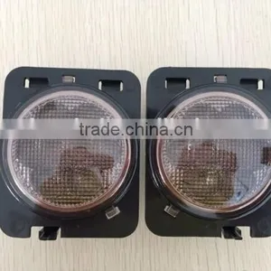 Amber Color Led Side Marker Fender Flares Lights for Jeep Wrangler Turn Signal Light thumbnail-1