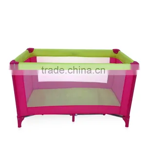 Portable Baby Child Travel Cot 2-in-1 Infant Playpen Bed Bassinet thumbnail-4