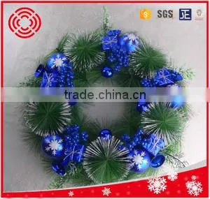 Handmade Christmas Pine Needle Wreath for Home Decor thumbnail-1