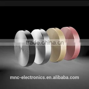 Latest Round CD Shape Design Custom Laser Engraving Logo Portable 6000mah Mobile Power Bank Charger Supplier's Choice thumbnail-2