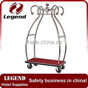 Hotel Lightweight Bellman Steel Tool Cart Luggage Cart thumbnail-4