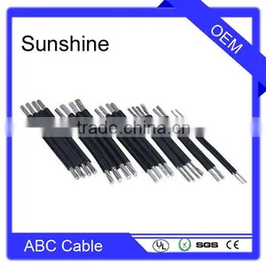 600V Pekingese/ Colle/ Cocker Dachshund AAC Phase Conductors ABC Cable thumbnail-6