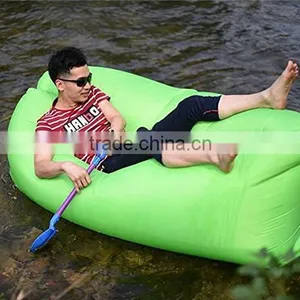 Wholesale Air Mattress Kids Sleeping Bag Bed, 2016 Trending Products Innovative Inflatable Laybag Sofa Quality Choice thumbnail-3