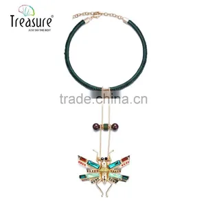 Fashion New Design Hotsale Charm Jewelry Rhinestone Pendant Necklace thumbnail-2