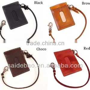 China Hot Sale Custom Travel PU Leather Luggage Tag for Business Trip thumbnail-3