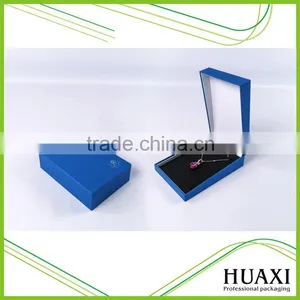 Luxury Custom Logo Printed Gift Velvet Plastic Jewelry Box thumbnail-4