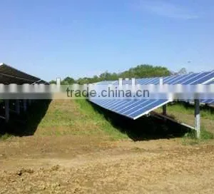 Natural Anodising Easy Installation Solar Panel Mounting Brackets thumbnail-1