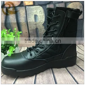 Wholesale Black Army Military Tactical Combat Boots thumbnail-1