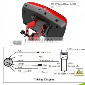 GPS304B Real Time Quad Band Google Maps Link Motorcycle GPS Tracker thumbnail-3