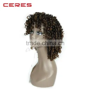 Wholesale Cheap Price Synthetic Oprah Curl Wig thumbnail-2