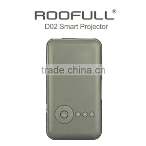2016 Hot Selling RK3128 Smart Mini Portable Projector Support 4K, H-DMI, USB for Business, Education,and Home Theater thumbnail-5