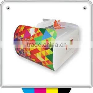 Cheap Printed Foldable and Unfoldable Paper Hamburger Box, Folding Burger Box thumbnail-2