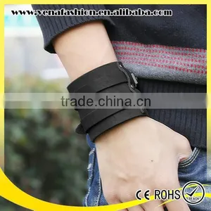 Wide Genuine Multilayers Dainty Jewelry Cheap Leather Jewelry thumbnail-1