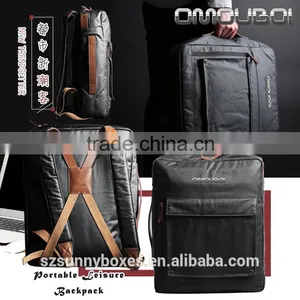 High Quality School Laptop Bag Tactical Vintage Backpack With Carry Handle thumbnail-1