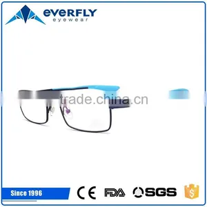 Attractive Rectangular Customized Metal Optical Eyewear Frame for Girls thumbnail-2