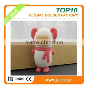Factory Price OEM Simple Style PVC Custom 8GB 16G Usb Flash Drive Stick thumbnail-1
