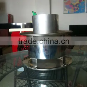 CE Terracotta Chimney Cowl Clay Chimney Cap Stainless Steel Rain Cap Fireplace and Stove Top Flue Pipe Fittings Flue Kits thumbnail-4