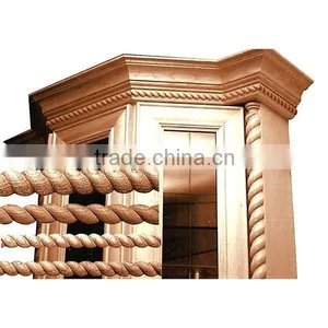 Decorative Wood Rope Moulding for Cabinet Supplier thumbnail-1