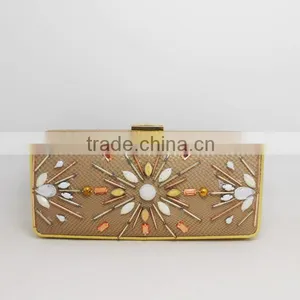 New Design PU Beaded Evening Bag thumbnail-2