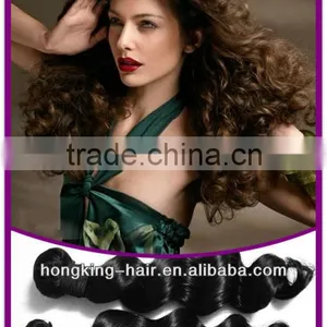 Factory Price 100% Human Hair Loose Wave Hair Extensions in Stock thumbnail-1