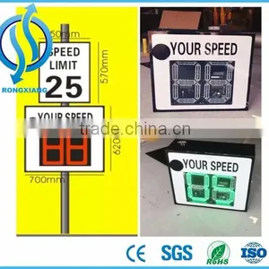 Radar Sign Speed Warning Speed Display Traffic Flashing Speed Limit Signs thumbnail-2