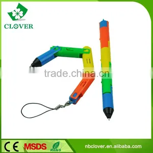 3 LED ABS Material for Promotion Gift Best Led Keychain Flashlight thumbnail-1