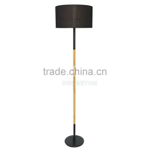 Simple Black Fabric Standing Lamp in Living Room,Black Fabric Standing Lamp in Living Room,Standing Lamp in Living Room F3030 thumbnail-1