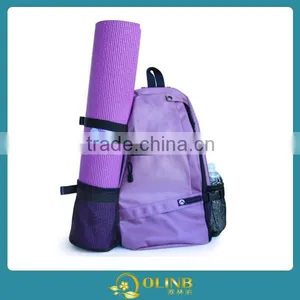 Yoga Mat Backpack; Multi-Purpose Crossbody Sling Backpack; Good for Hiking, Biking, Walking, Travel, Sport and Beach thumbnail-1