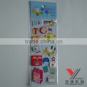 Glitter 3D Handmade Sticker,diy Handmade Sticker thumbnail-1