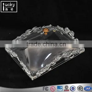 Food Acrylic Tray With Cover for Keep Food Warm Tray All Shape Provided Custom thumbnail-3