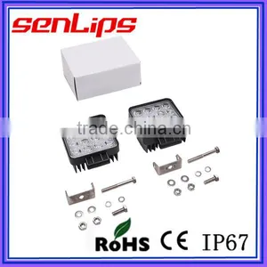Hot Sale IP67 4*4 Square Epistar 48W LED Tuning Working Light thumbnail-2
