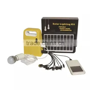 Portable 10w Solar Power Generator Small Solar Power System for Home Use thumbnail-4