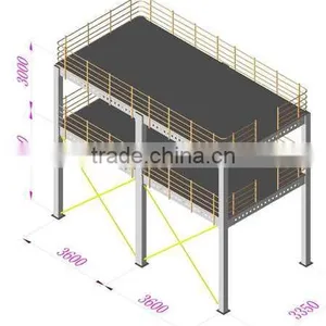 Multi-tier &free Standing Mezzanine Racking System thumbnail-3