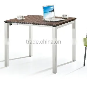 Commercial Furniture Melamine Cheap Small Round Movable Office Meeting Table thumbnail-3