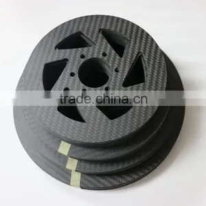 Quality 100% Carbon Fibre Sheet Cnc Parts Engineered for UAV Aircraft Structural Applications thumbnail-1