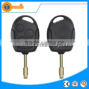 3 Button Abs Plastic Car Remote Key Shell With Logo for Ford Mondeo thumbnail-1
