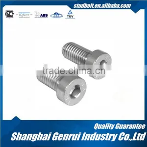 Stainless Steel304 Cylinder Screw DIN7984 Hex Socket Thin Head Cap Screw With Full Thread thumbnail-1