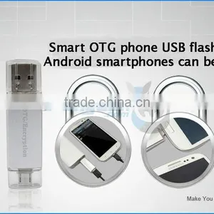 OTG USB Flash Thumb Drive 8GB 16G 32G 64G 128 256 512 G GB TB T USB OTG Swivel Memory Sticks for Samsung Smart Phone Tablet PC thumbnail-2