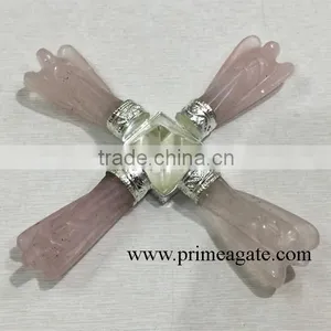 Rose Quartz Angel Energy Generaor| Wholesale Energy Generators From India thumbnail-1