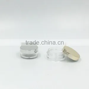 5ml Free Sample Bottle Lotion Sample Jars ABS Transparent Jar Eye Cream Jar thumbnail-1
