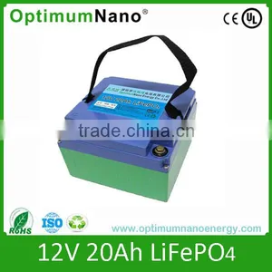 12V Nominal Voltage and 175*175*115mm Size 12V 20Ah Caravan Lifepo4 Battery thumbnail-1