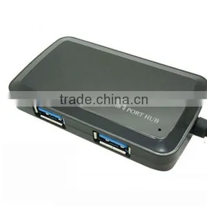 4-Port USB 3.0 Portable Compact Hub For PC Laptop Super Speed 5Gbps thumbnail-4