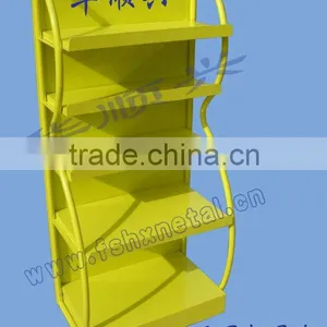 Floor Standing Metal Display Stand / Rack With Five Layers thumbnail-1