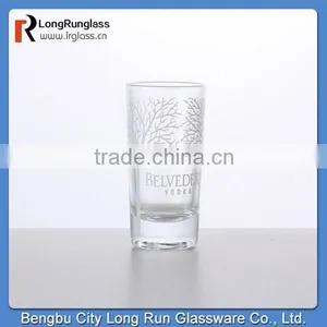LongRun Barware Summer Tree Print White Wine Glasses Set of Six With Sturdy Base thumbnail-1