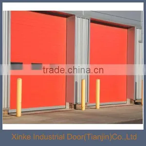Safety Reinforced China Flexible High Speed Roll up Door HSD-056 thumbnail-1