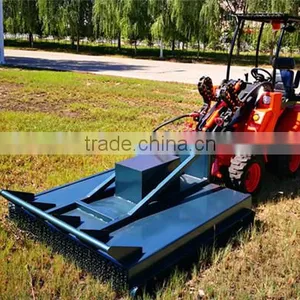 Mini Garden Tractor, TAIAN DY620 Mini Wheel Loader With Grass Cutter for Sale thumbnail-6